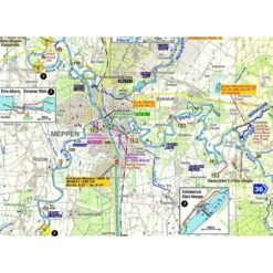 TOURENATLAS TA2 WASSERWANDERN 02 WESER-EMS - Wasserkarte -Outdoorartikel 5637358446 a tourenatlas wasserwandern 02 weser ems 1 75 000 24